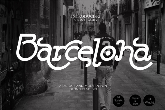 Barcelona Family Font