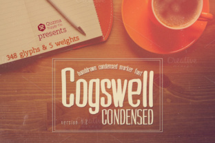 Cogswell Condensed: A Vintage Sans Serif