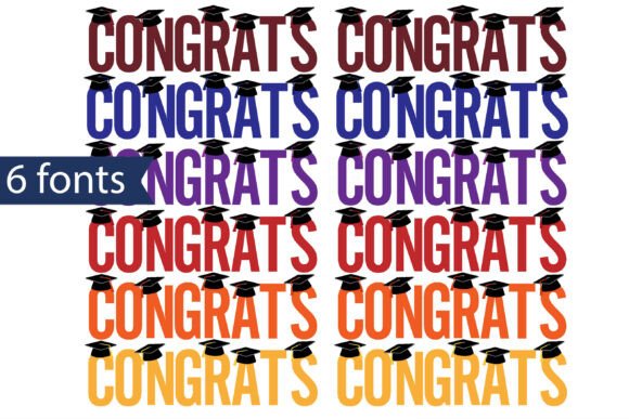 Congrats Color Font Review