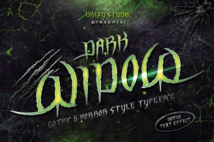 Dark Widow Font Review