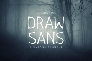 Drawsans: A Vintage Sans Serif Font