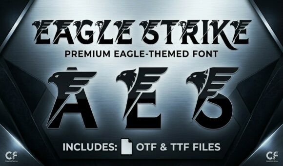 Eagle Strike: A Bold Font for Dynamic Design