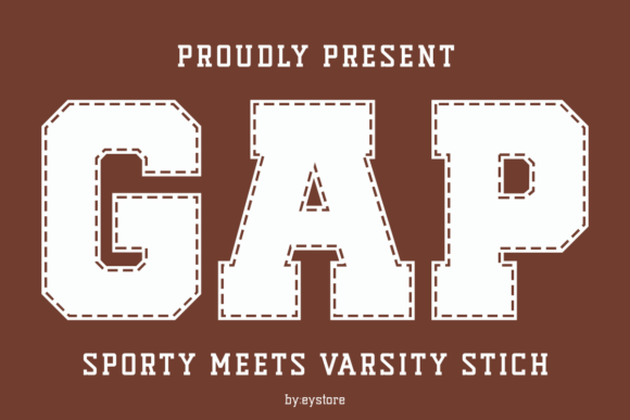 Gap Sporty: A Bold Font for Dynamic Campaigns