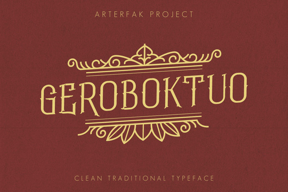 Geroboktuo: A Serif Font for Real Design Work