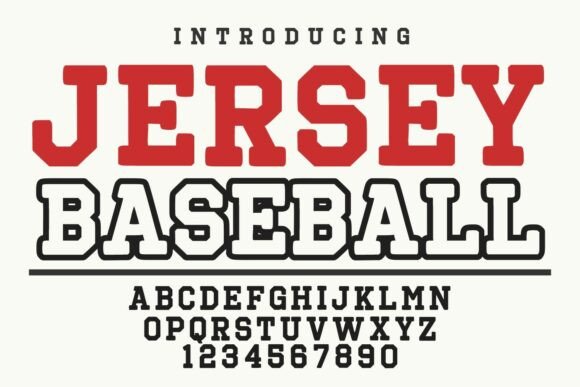 Jersey Baseball is a bold and authentic varsity sports font that brings the energy of classic American baseball jerseys into the digital world. As a web designer, I was immediately drawn to its strong geometric structure and vintage-inspired charm. Testing it on a new coaching website project, I found it worked wonders for hero sections and CTA buttons, adding a sense of authority and nostalgia that resonated with the target audience.