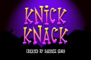 Knick Knack Font Review