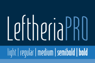 LeftheriaPRO: Elegant Sans Serif for Craft Creators
