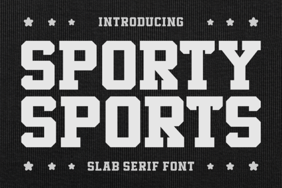 Sporty Sports Font for Dynamic Design