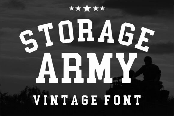 Storage Army Font Review