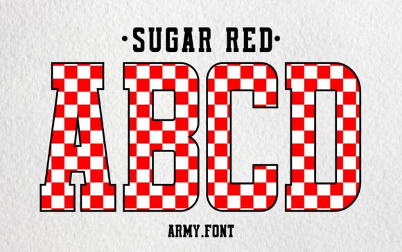 Sugar Red: A Bold Font for Business Branding