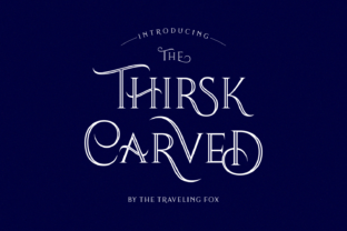 Thirsk Carved: A Vintage Font for Business Growth