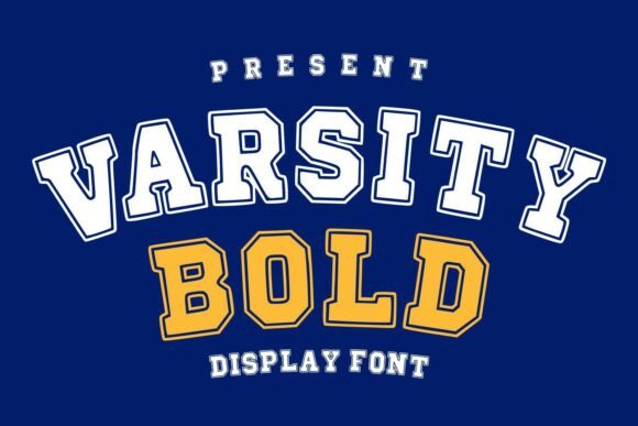Varsity Bold Font for Web Design